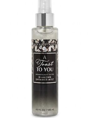 Bath & Body Works A Toast To You Diamond Shimmer Mist 4.9oz